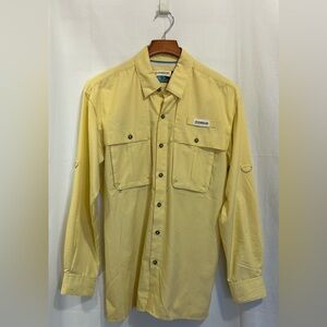 Magellan Outdoors - Men's Light Yellow Fish Gear Shirt